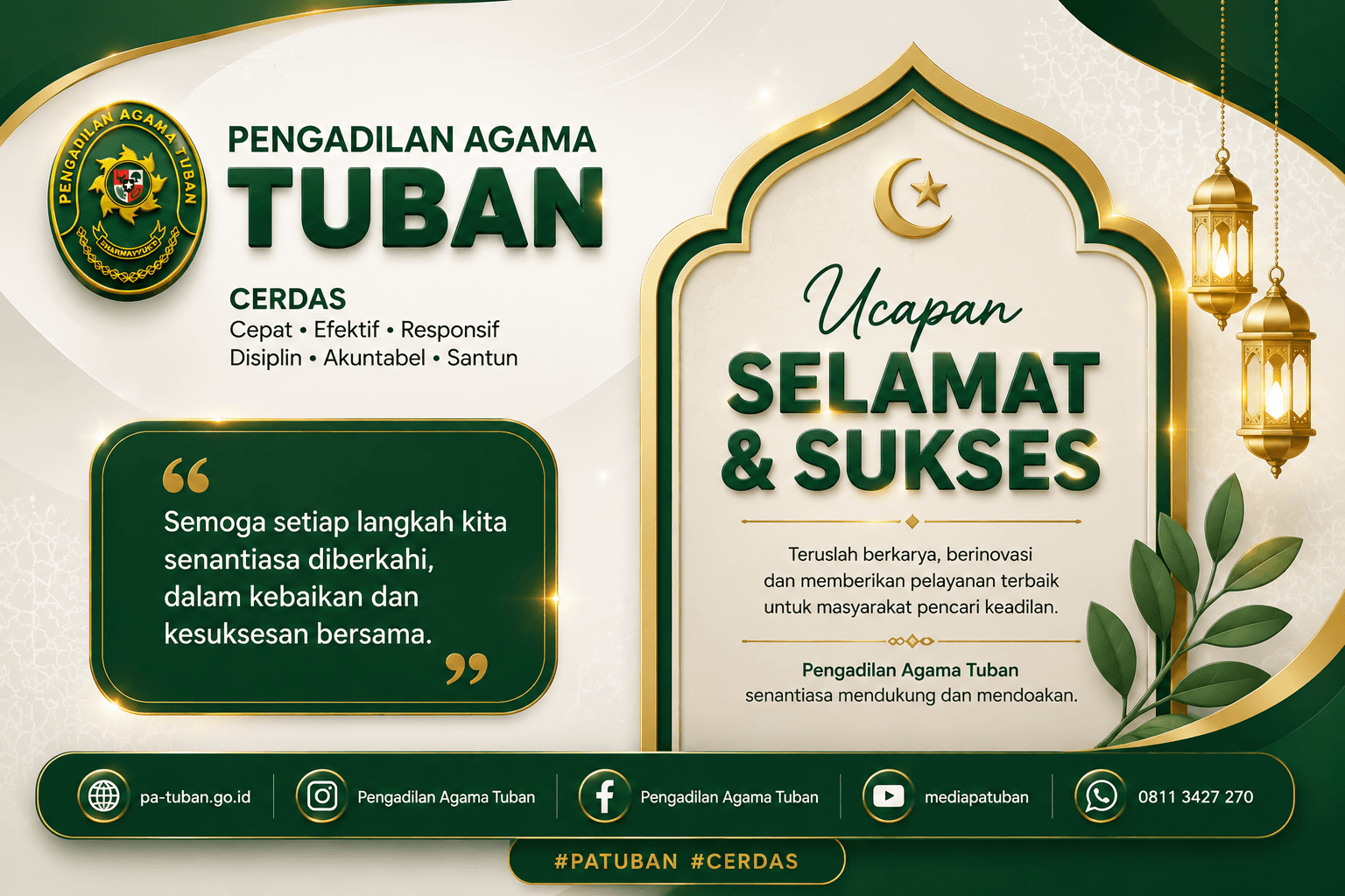 Turut Berduka atas Wafatnya Pensiunan Hakim PA Tuban