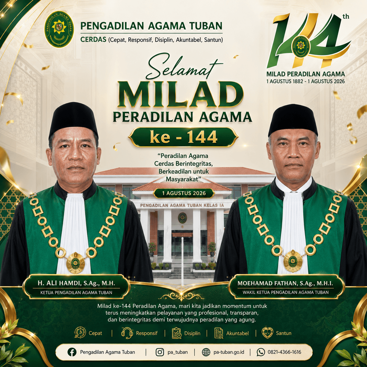 Milad Peradilan Agama 144