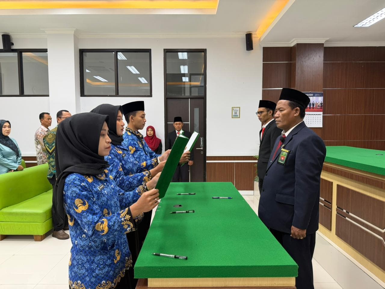 Pengambilan Sumpah Pegawai Negeri Sipil 