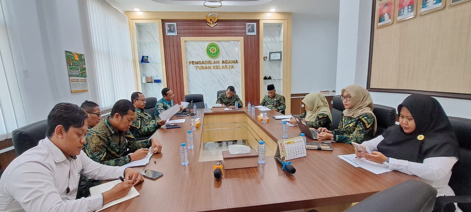 Perkuat Koordinasi dan Evaluasi, PA Tuban Gelar Rapat Koordinasi Pejabat Struktural