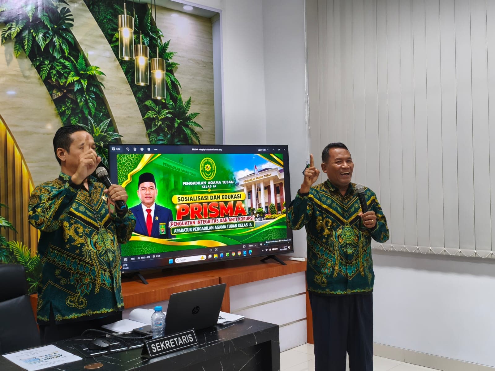 Ketua PA Tuban Sosialisasikan PRISMA untuk Perkuat Integritas dan Budaya Antikorupsi