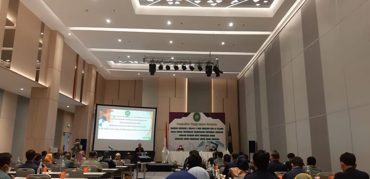 Penyusunan RKA-KL Pagu Indikatif DIPA 01 TA 2022 dalam rangka mewujudkan transparansi penyusunan anggaran berbasis aplikasi SAKTI Pengadilan Agama Sewilayah Hukum Pengadilan Tinggi Agama Sura