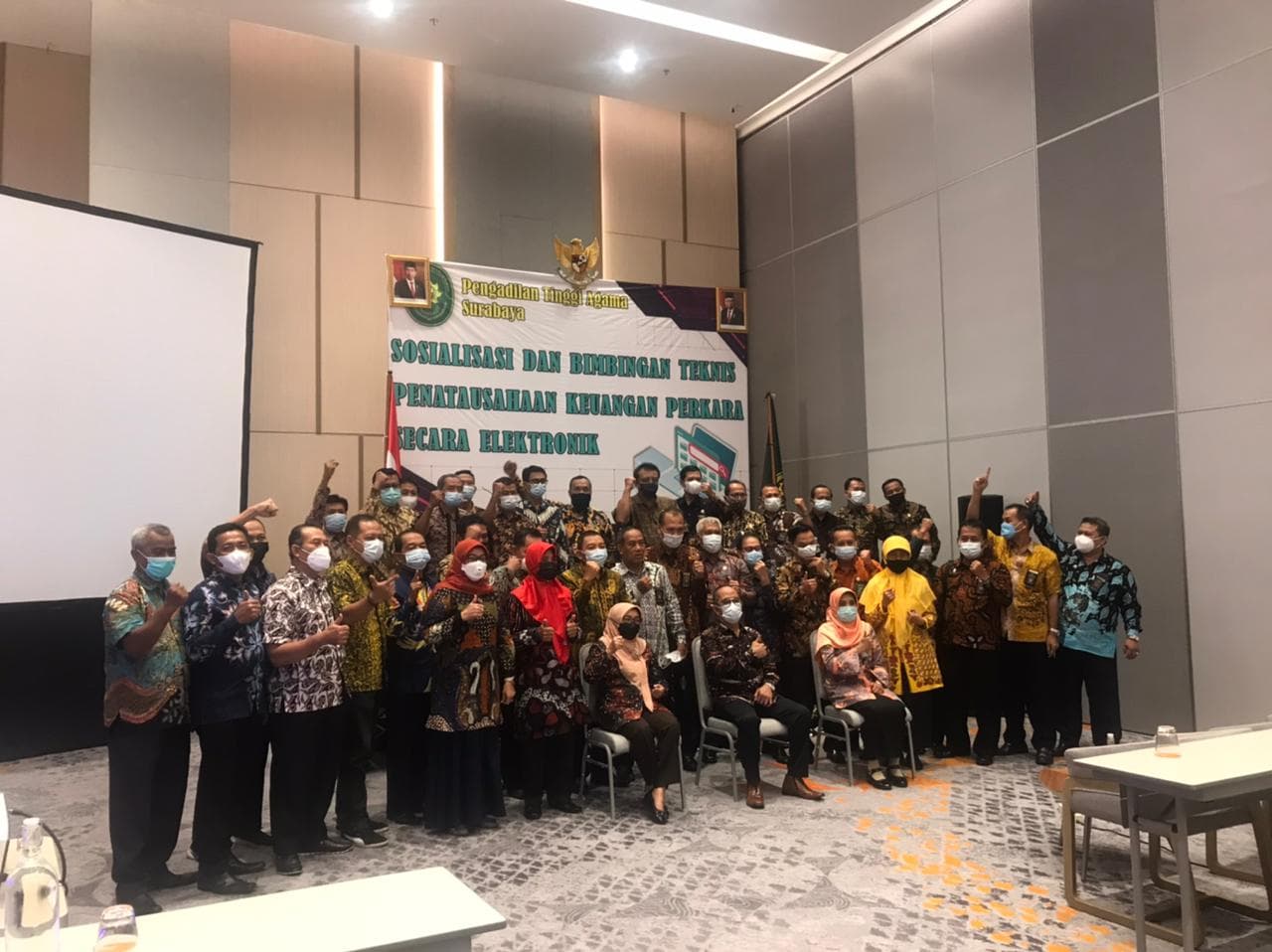 Sosialisasi dan Bibingan Teknis Penatausahaan Keuangan Perkara secara Elektronik