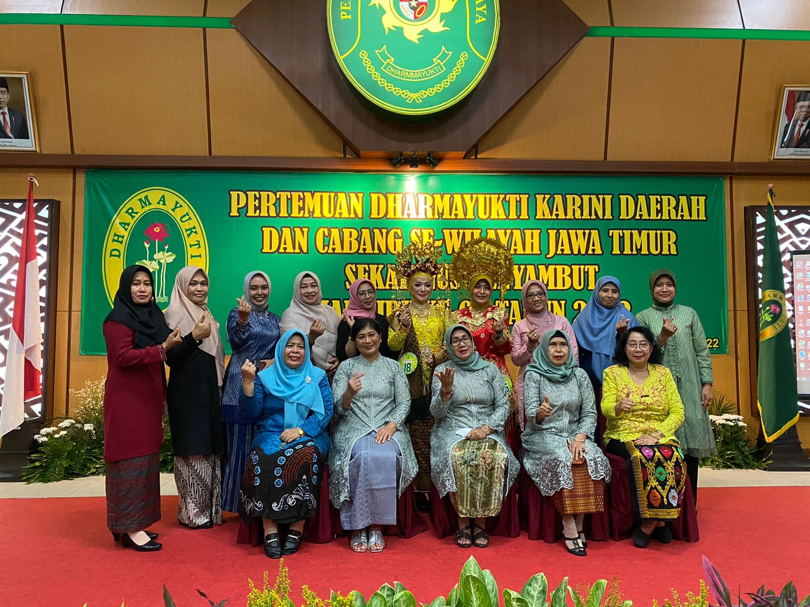 Memperingati Hari Ibu, Dharmayukti Karini Cabang Tuban Raih Prestasi Juara Pertama Baju Adat