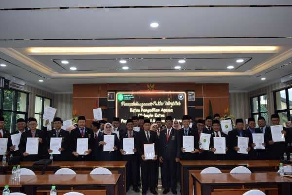 Pengadilan Agama Tuban Hadiri Rapat Koordinasi di PTA Surabaya