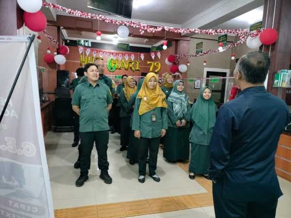 GELIAT BRIEFING PTSP PA TUBAN MENUJU PELAYANAN PRIMA