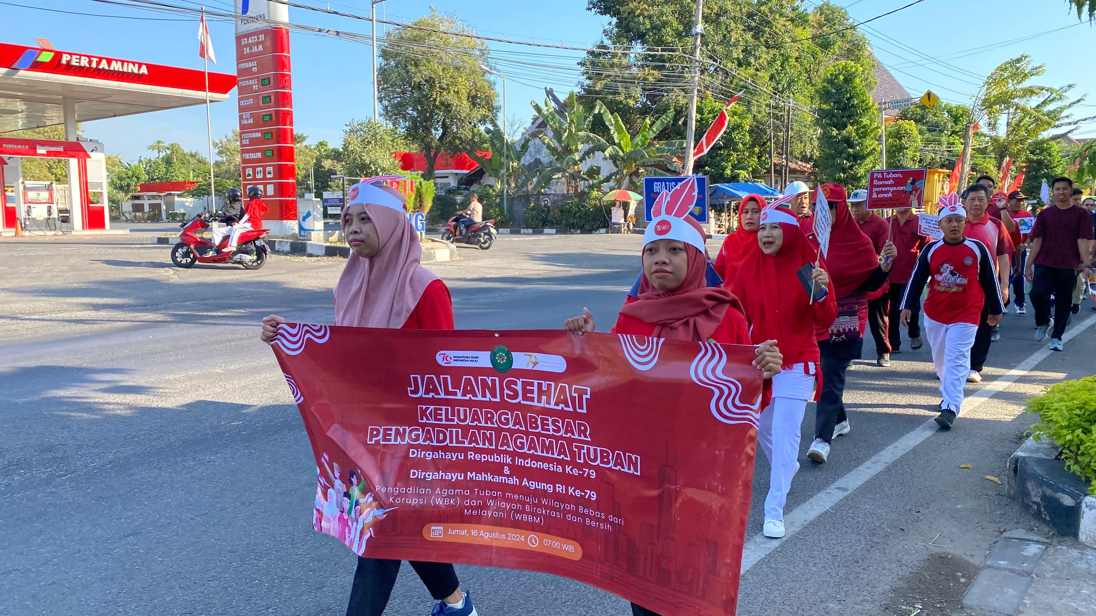 PA TUBAN SERUKAN KAMPANYE TERTIB HUKUM MENUJU WBK