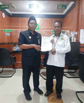Permohonan sidang isbat Rukyatul hilal 1 Syawal 1446 H 
hari ini diterima PA Tuban