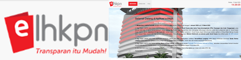 Kepatuhan Pelaporan LHKPN dan LHASN di Pengadilan Agama Tuban 100%