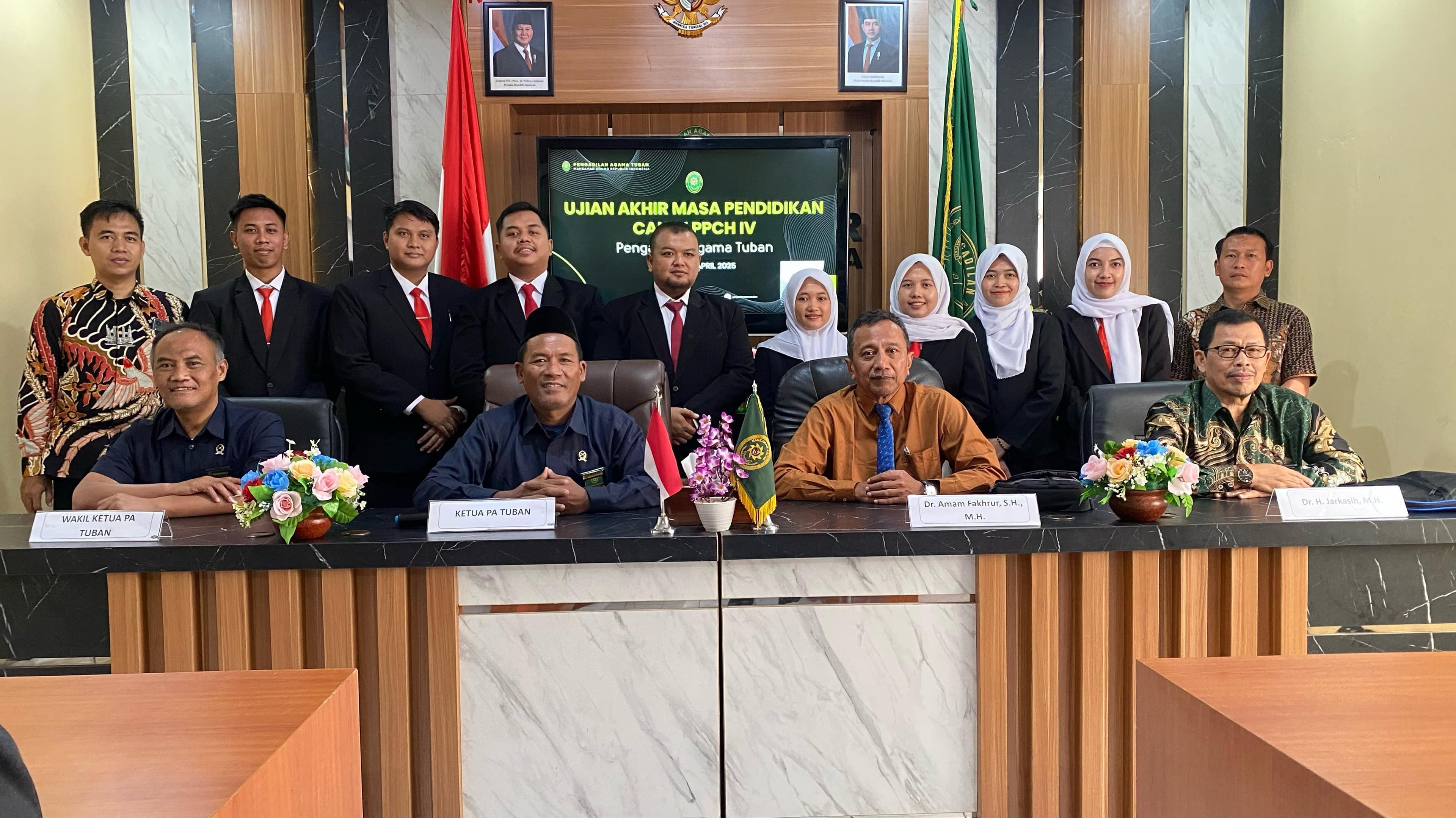 Langkah Terakhir Menuju Palu Keadilan: Cakim PA Tuban Ikuti Ujian Akhir