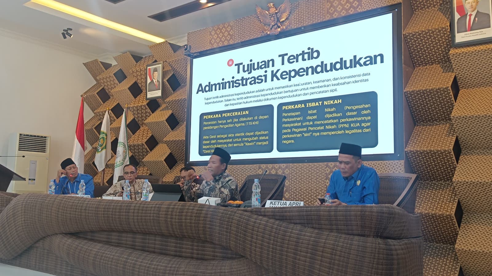 Ketua PA Tuban menjadi Pemateri dalam Musycab APRI Kabupaten Tuban