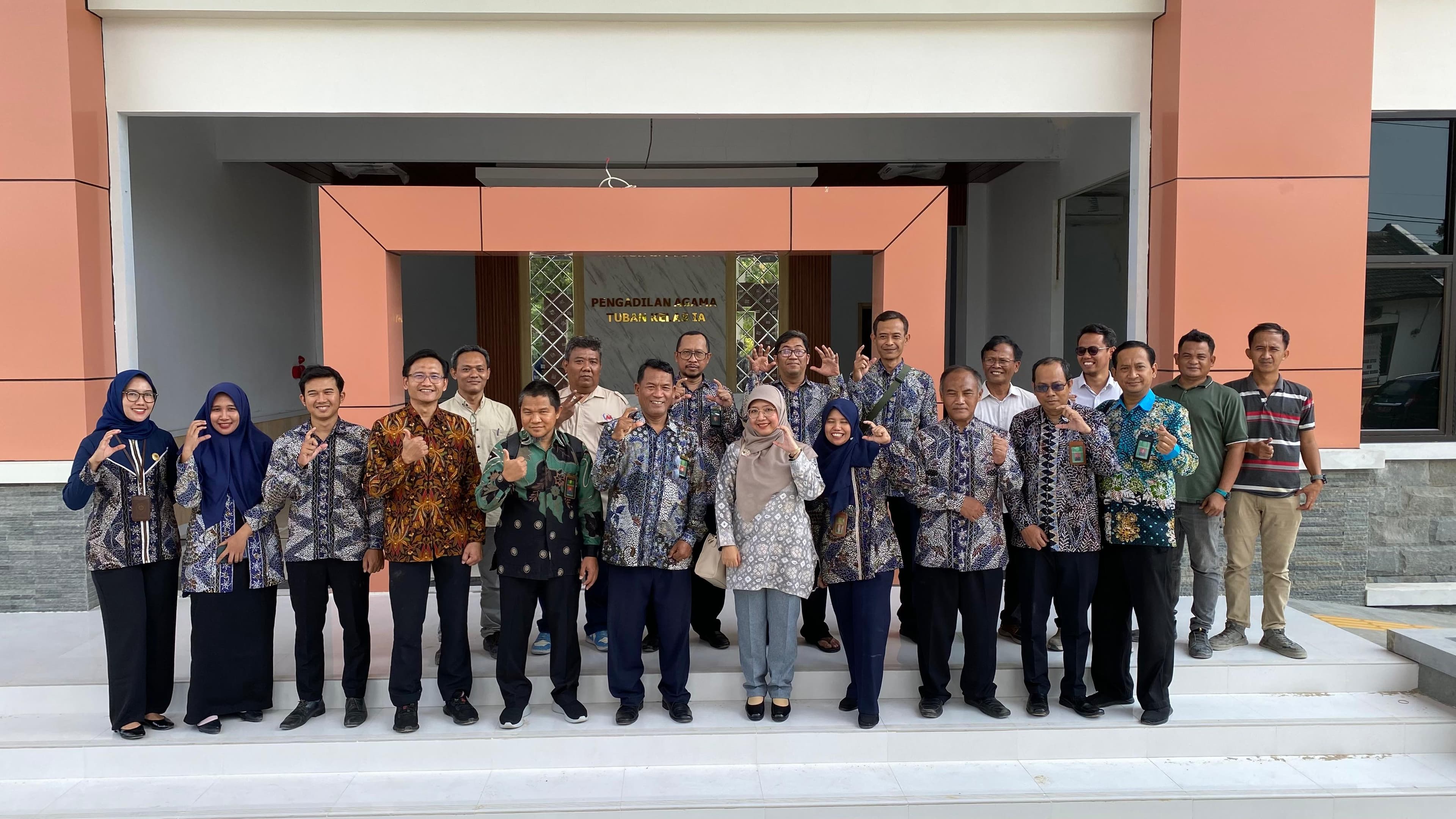 Kepala Biro Perlengkapan MA RI Tinjau Langsung Progres Pembangunan Gedung Baru PA Tuban