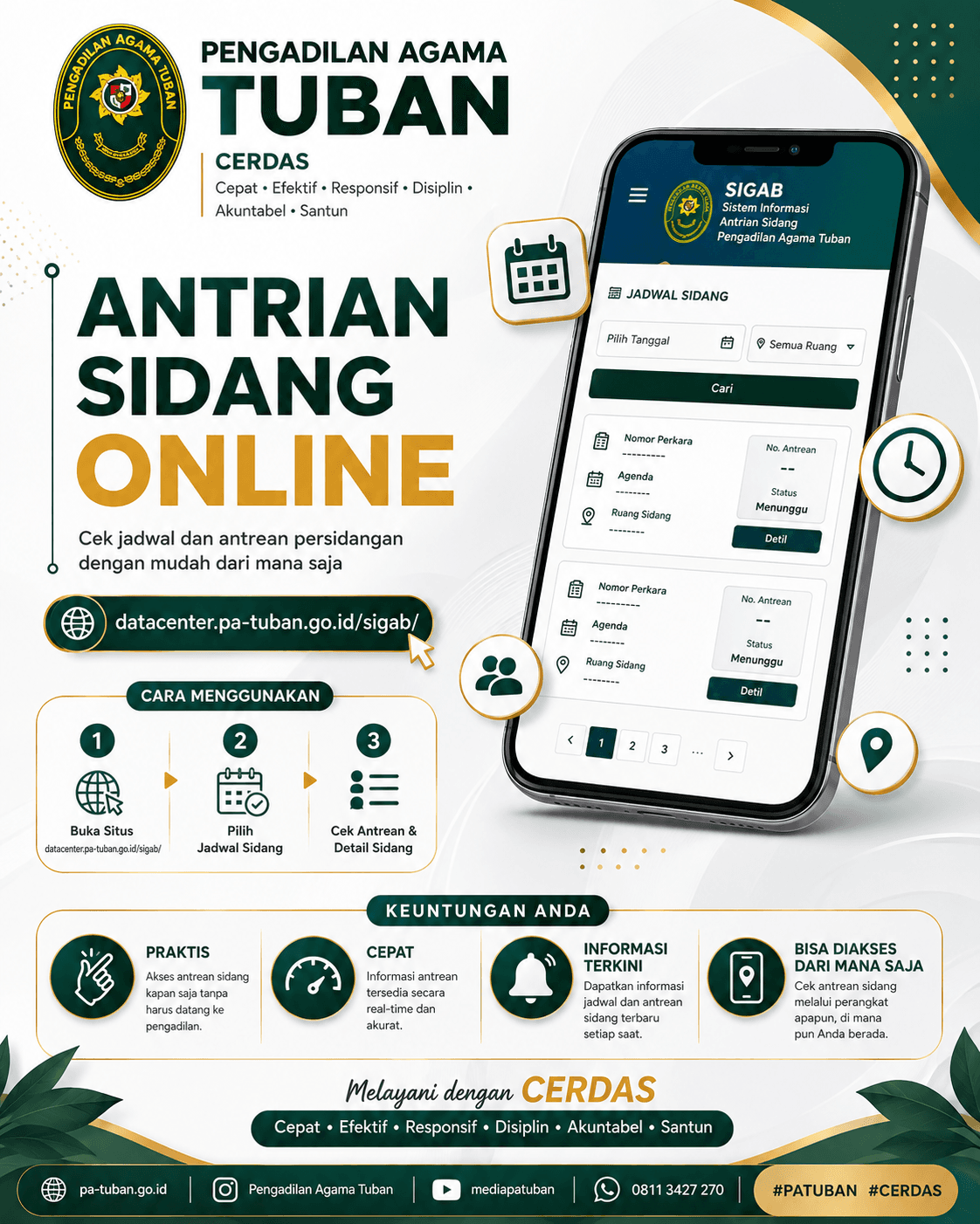 Antrian Sidang Online PA Tuban