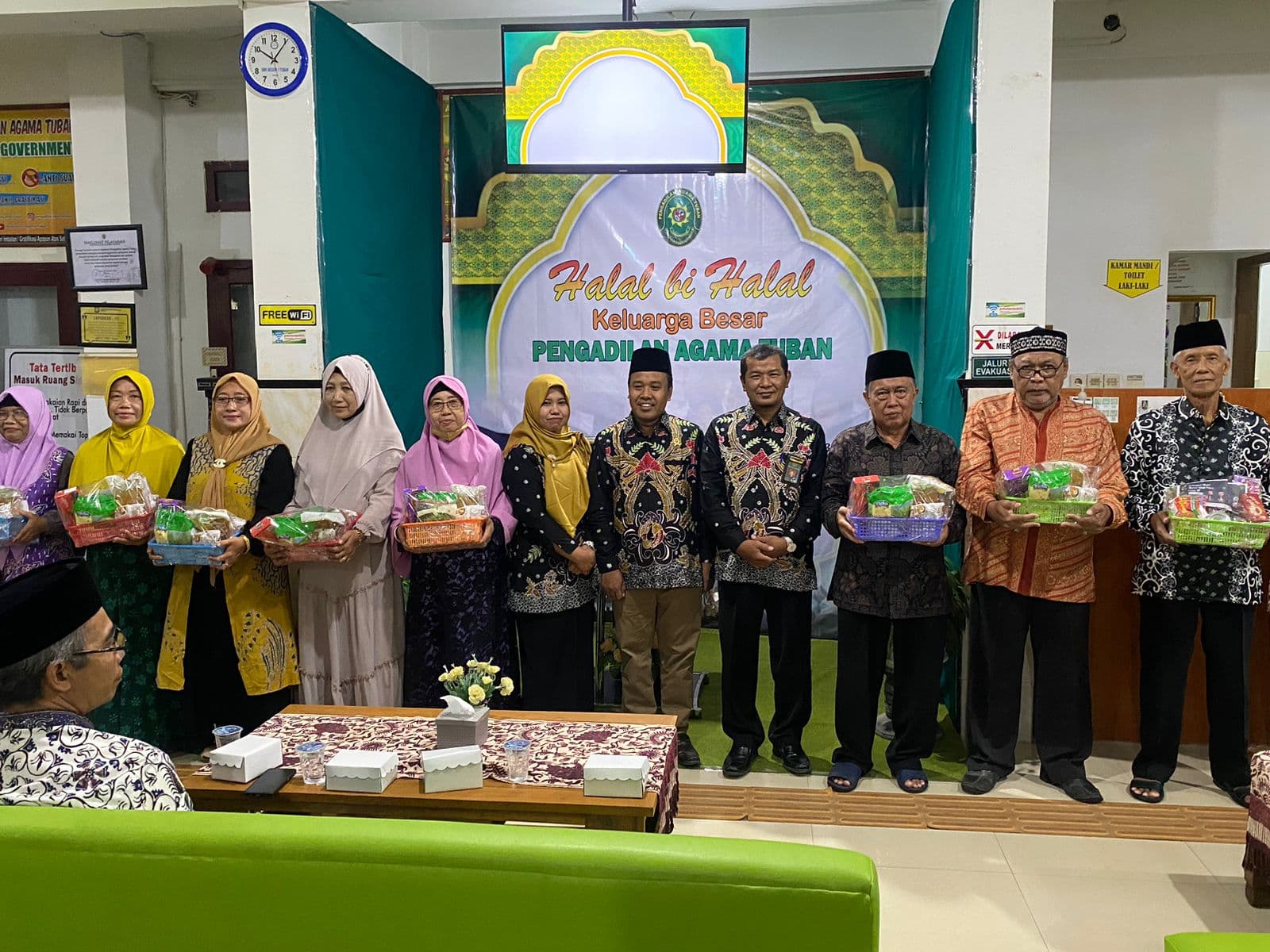 PA TUBAN SILATURAHMI DAN HALAL BIHALAL DENGAN PARA PURNA BHAKTI