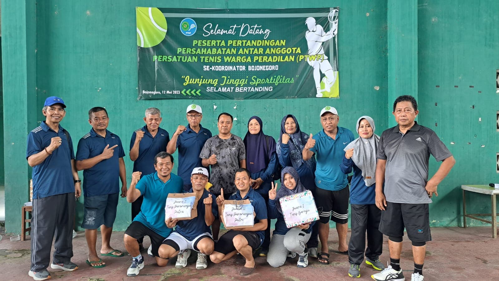 PA Tuban Raih Juara Umum Pada Pertandingan Persahabatan PTWP Se-Koordinator Bojonegoro