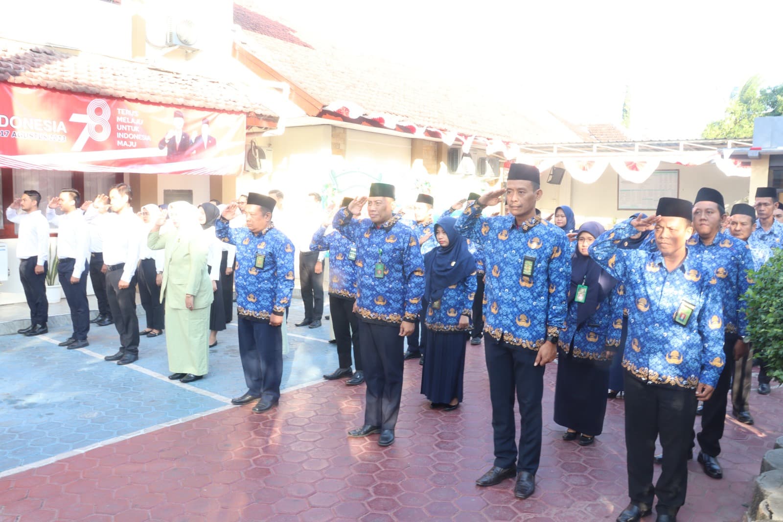 PA Tuban laksanakan Upacara peringatan HUT RI ke 78