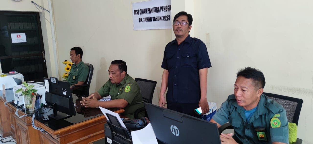Tiga Aparatur PA Tuban mengikuti seleksi Calon Panitera Pengganti Pengadilan Agama/ Mahkamah Syariah