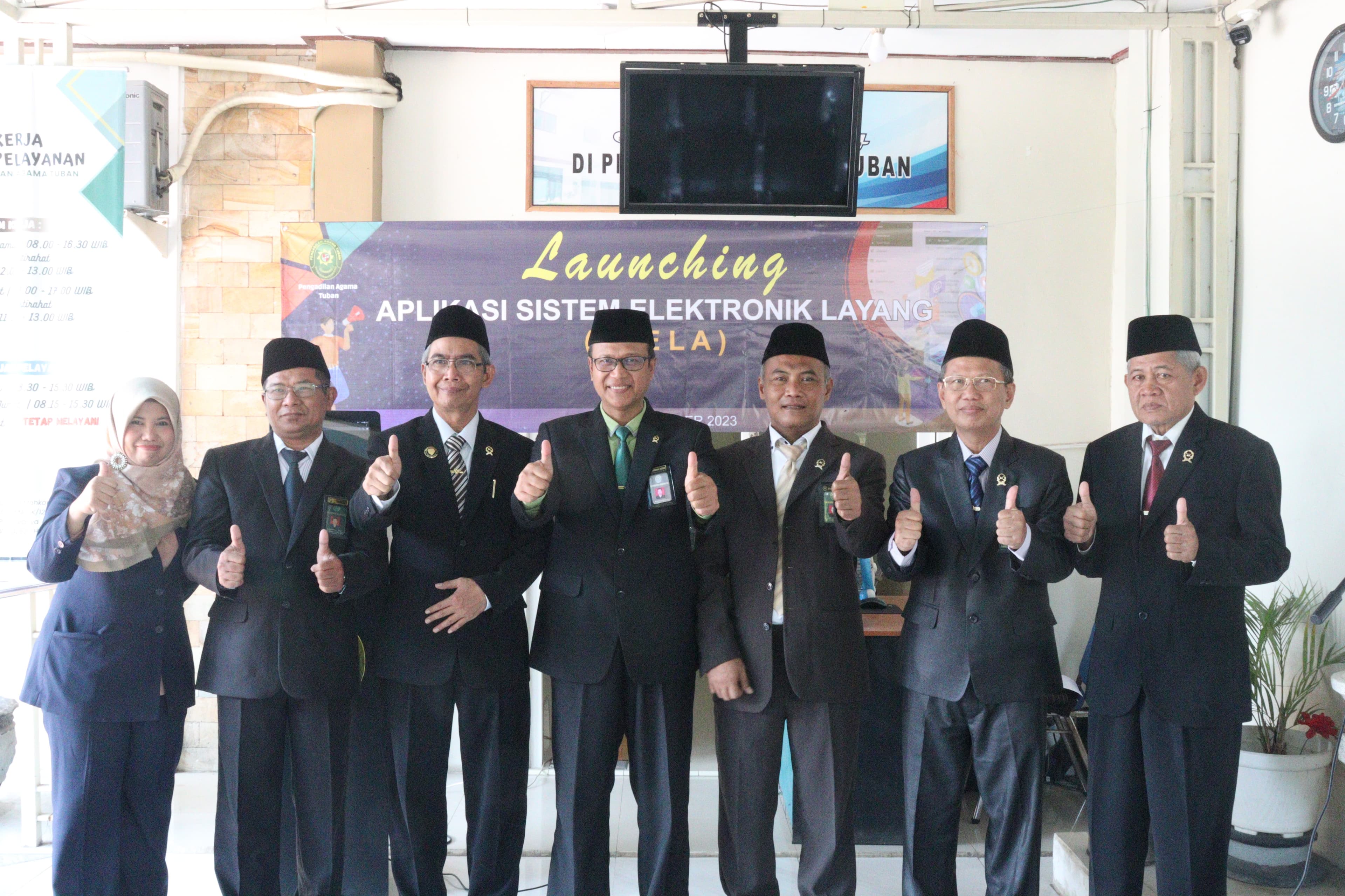 Ketua PA Tuban Launching Aplikasi Terbaru