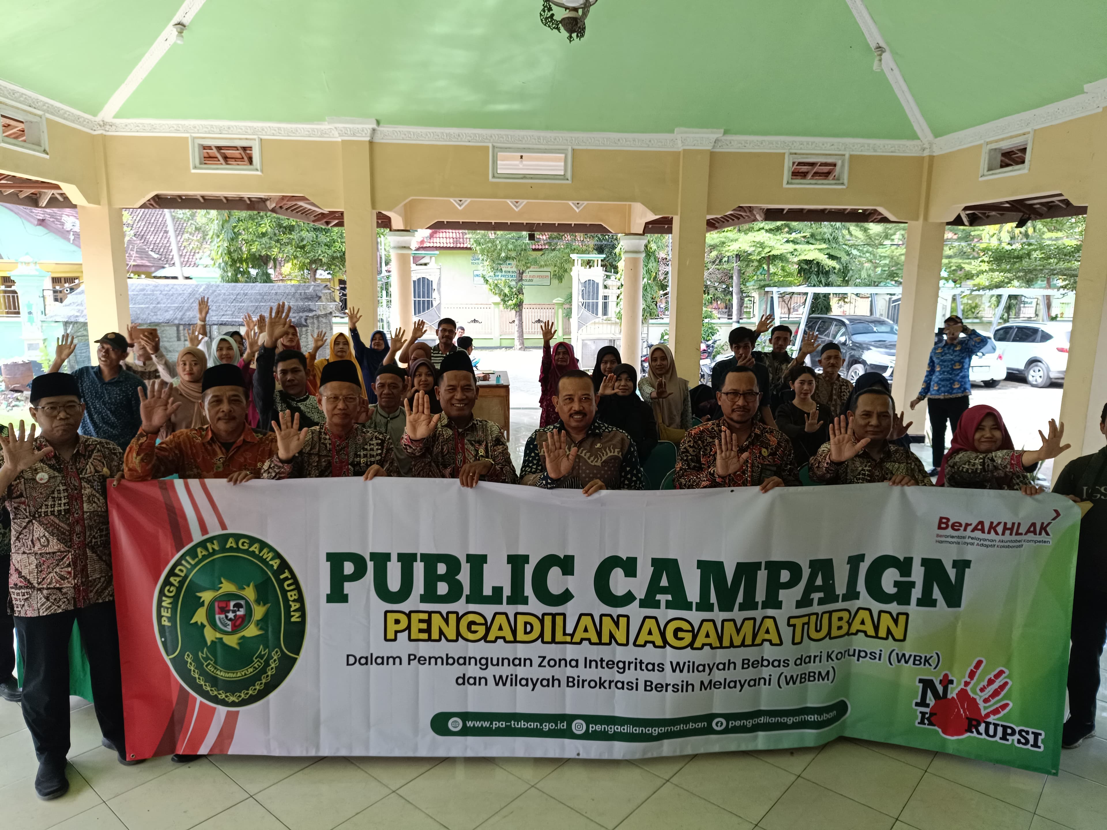 PA TUBAN MAMPU SIDANGKAN LIMA PULUH LIMA PERKARA DALAM PELAKSANAAN SIDANG LUAR GEDUNG