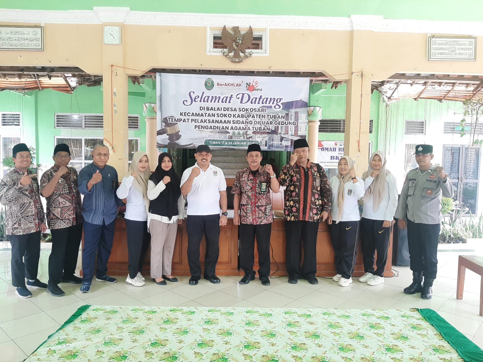 SIDANG SELESAI LANGSUNG TERIMA SALINAN PUTUSAN