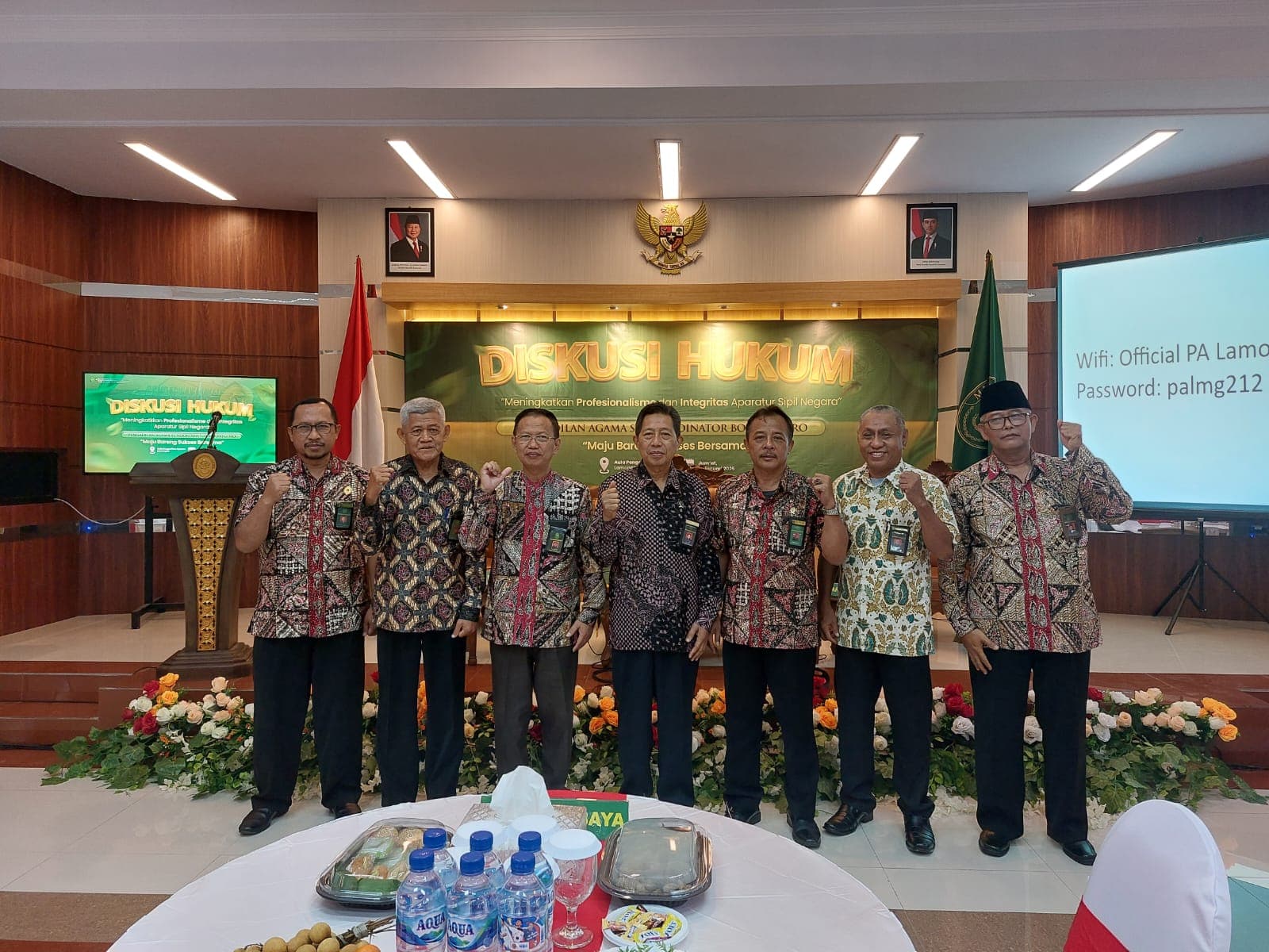 Tingkatkan Integritas dan Profesionalitas, PA Tuban Ikuti Diskusi Hukum Se-Koordinator Bojonegoro