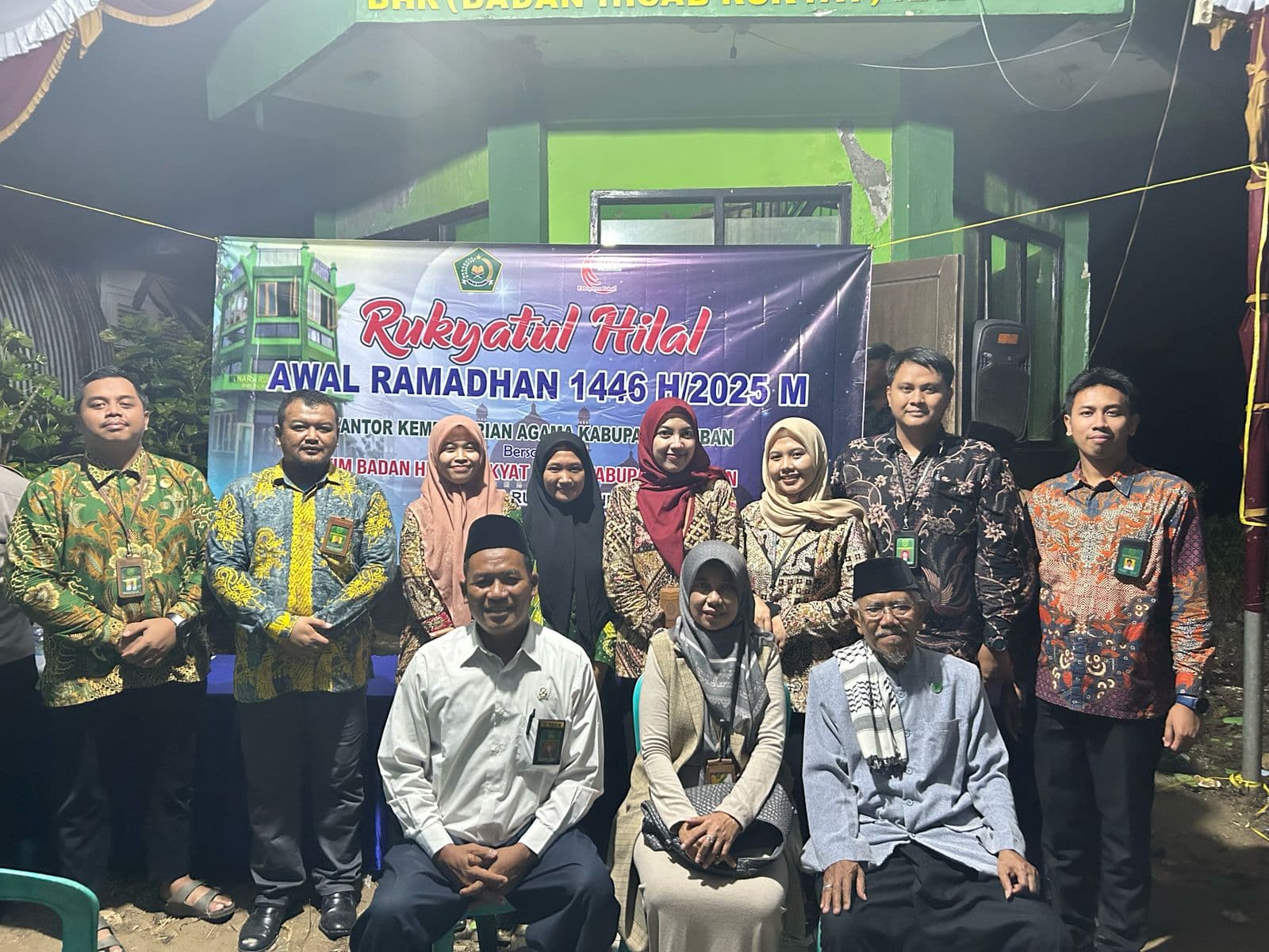 TUBAN TIDAK MELIHAT HILAL 1 Ramadhan 1466 H