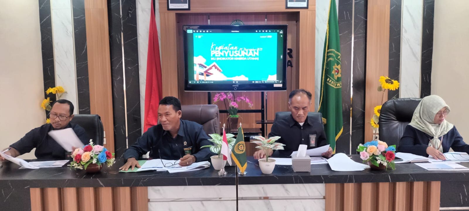 Perkuat Digitalisasi Peradilan, PA Tuban Gelar Monitoring dan Evaluasi Tim IT